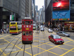 
Hong Kong Tramways Nos 57 and 132, August 2009